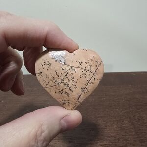 Picture Jasper Crystal Heart #B